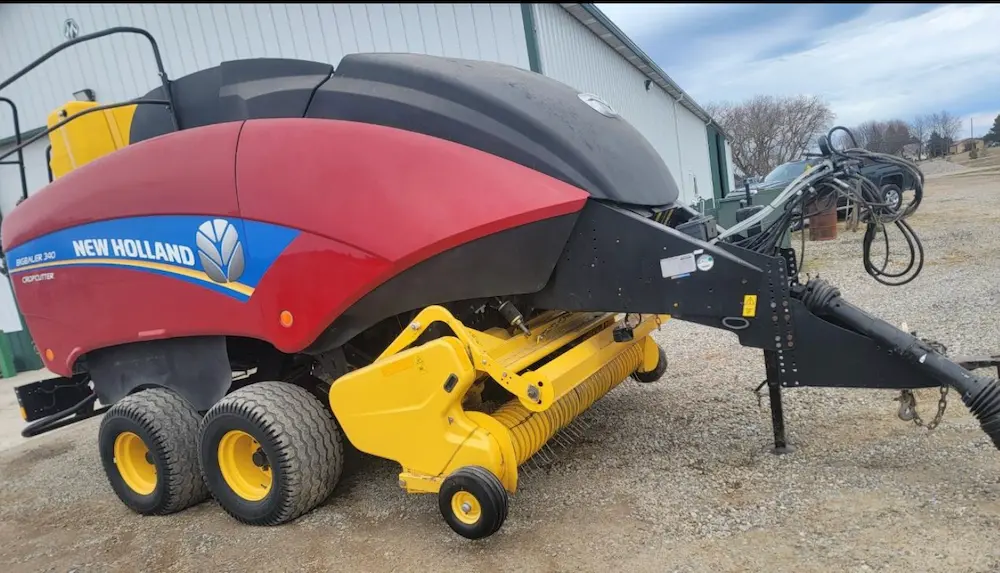 AI generated image of NH 340 baler